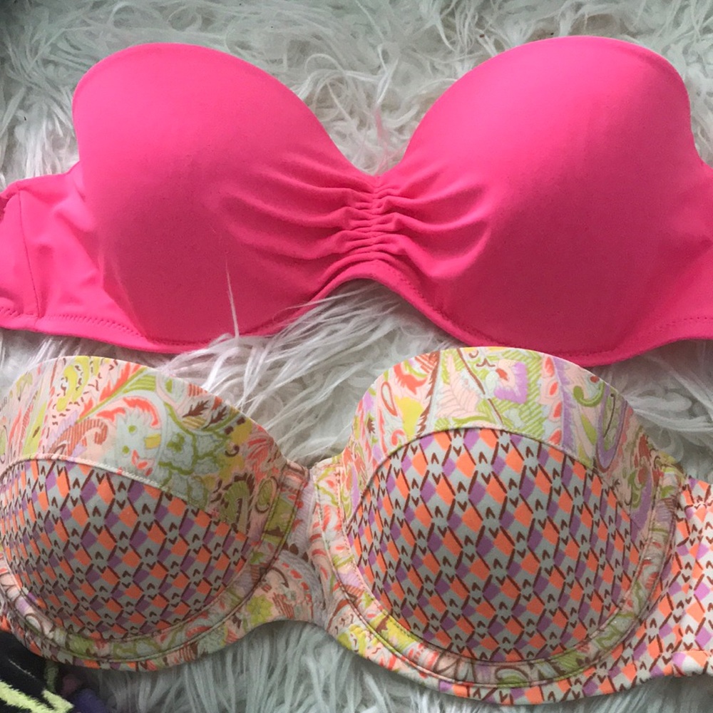 Victoria secret strapless bikini top